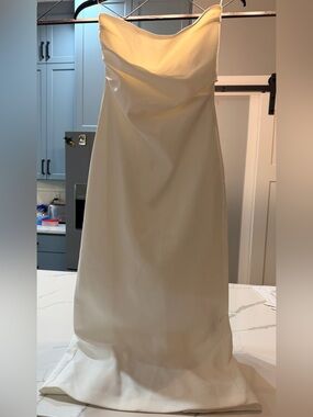 Zara Cream Midi dress NWT